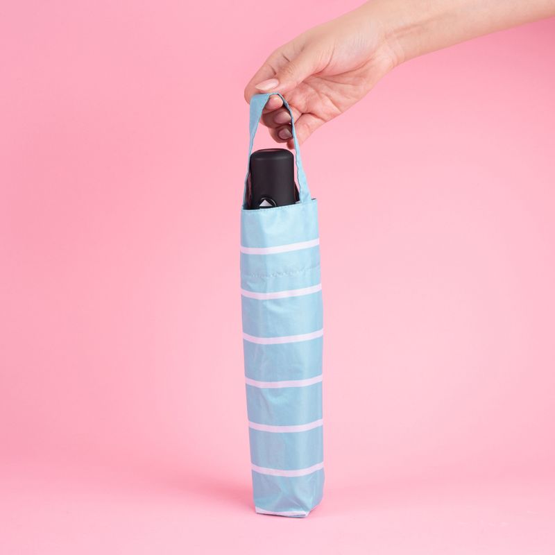Sombrilla-Automatico-de-Rayas-8-Costillas-Serie-Miniso-Verde-2-24605