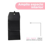 Cartera-Corta-para-Mujer-con-Trabita-Serie-Miniso-Negro-4-24756