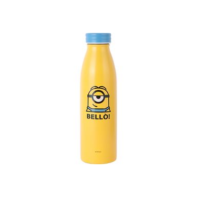 Vaso de Acero 500Ml Serie Minions Amarillo
