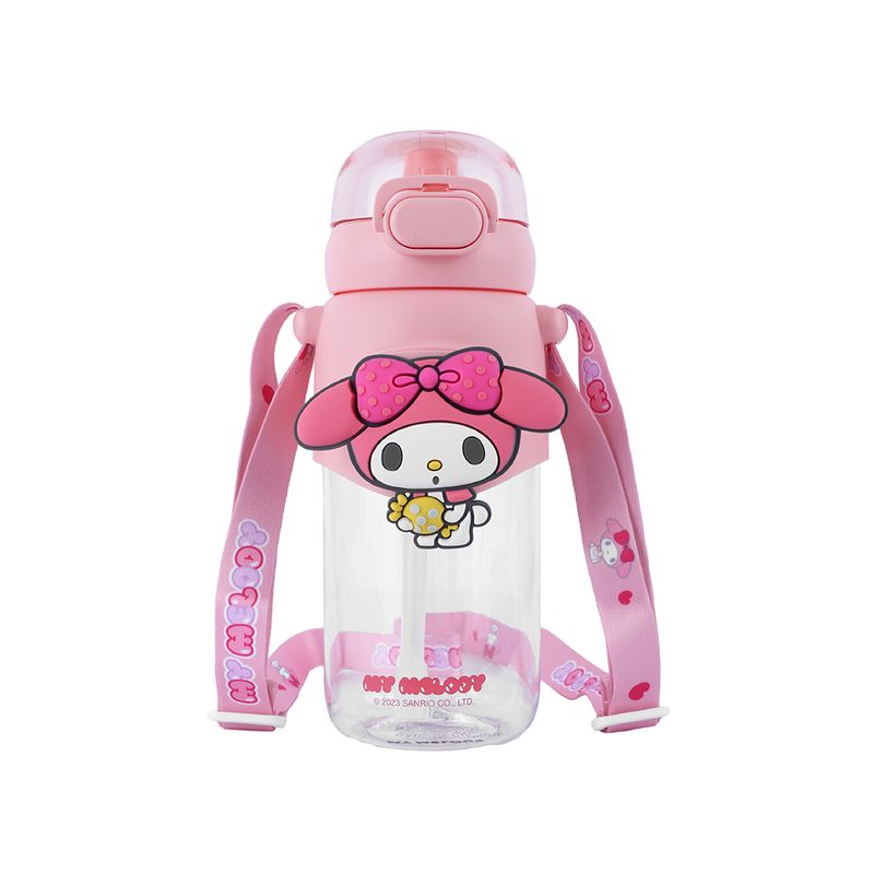Vaso-Plastico-con-Tapa-y-Pitillo-de-600-Ml-My-Melody-Serie-Sanrio-Rosa-1-24634