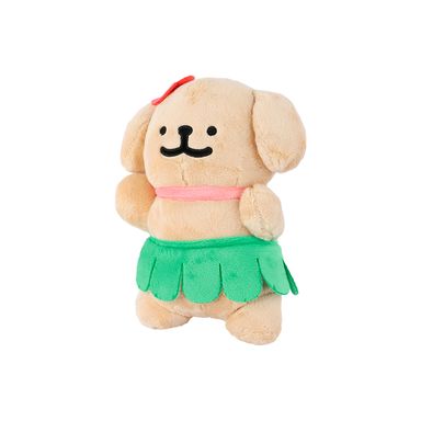 Peluche 10 In Golden Retriever con Falda Hula Serie Maltese