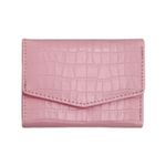 Cartera-Corta-para-Mujer-Tipo-Piel-de-Cocodrilo-Glossy-Rosa-1-24697