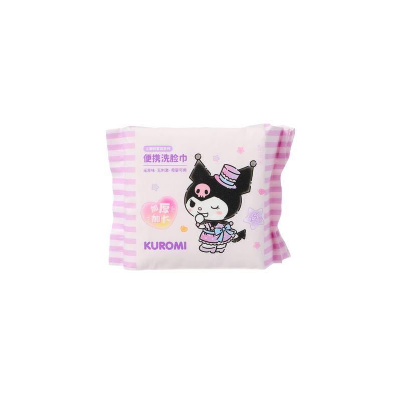 Toallitas-Secas-Kuromi-Serie-Sanrio-25-Unidades-1-24682