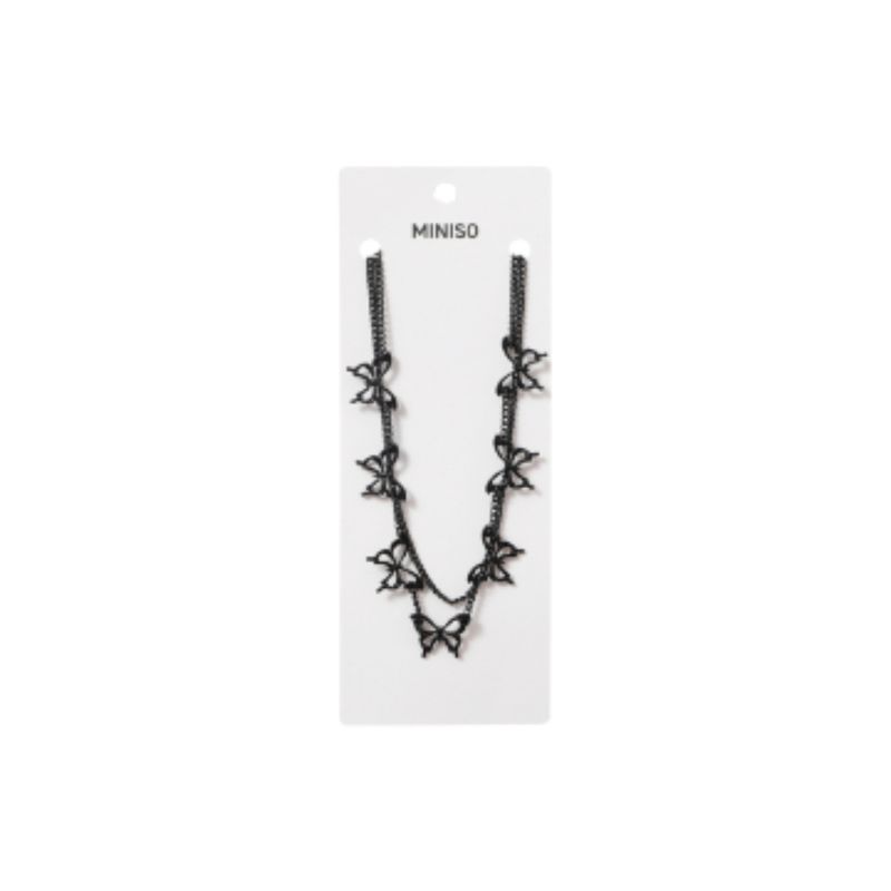 Collar-Multicadena-de-Mariposas-Serie-Dark-Miniso-1-24722