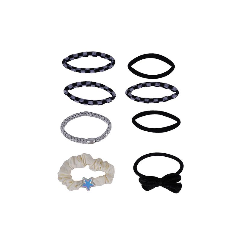 Set-de-Ligas-para-Cabello-con-Cuadros-Serie-Dark-Miniso-8-Pzas-1-24739