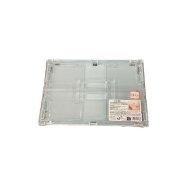 Organizador Plastico Plegable con Asa Grande Serie Macaron Azul