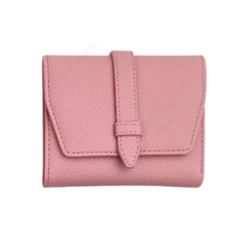 Cartera-Corta-para-Mujer-con-Trabita-Serie-Miniso-Rosa-1-24757