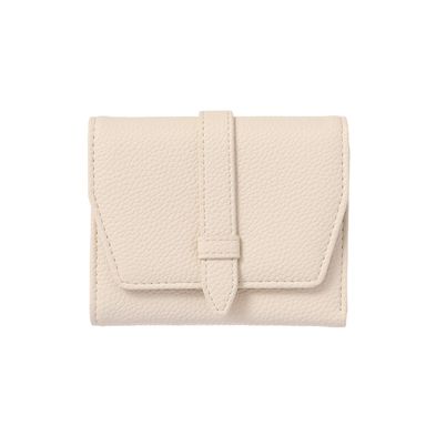 Cartera Corta para Mujer con Trabita Serie Miniso Beige
