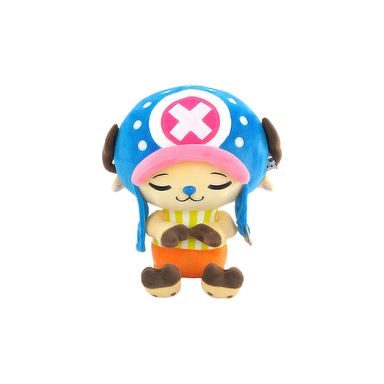 Peluche Chopper Serie One Piece Azul y Rosa