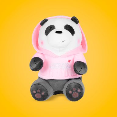 Peluche Con Sueter Y Capota, Osos Escandalosos, Panda