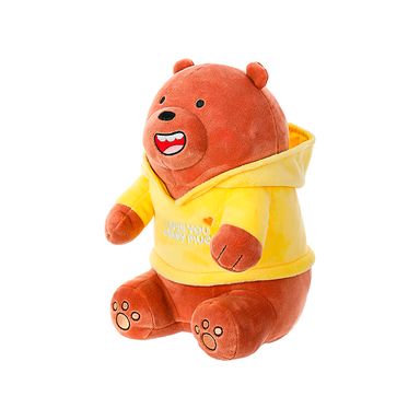 Peluche Con Sueter Y Capota, Osos Escandalosos, Pardo