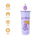 Vaso-de-Acero-Inoxidable-con-Pitillo-800Ml-Serie-Care-Bears-Morado-4-24963