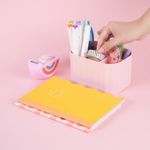 Organizador-Plastico-de-6-Compartimentos-para-Escritorio-Version-Alta-Serie-Macaron-Rosa-2-25008