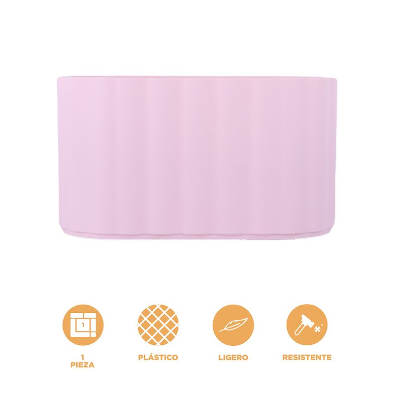 Organizador-Plastico-de-6-Compartimentos-para-Escritorio-Version-Alta-Serie-Macaron-Rosa-4-25008
