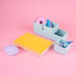 Organizador-Plastico-Apilable-para-Escritorio-4-Piezas-Serie-Macaron-Azul-3-25011