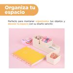 Organizador-Plastico-Apilable-para-Escritorio-4-Piezas-Serie-Macaron-Blanco-5-25012
