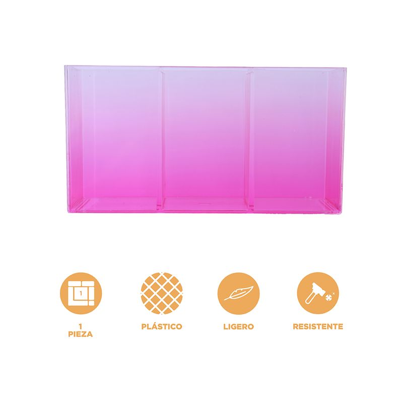 Organizador-Plastico-de-2-Compartimentos-para-Escritorio-Serie-Miniso-4-25020