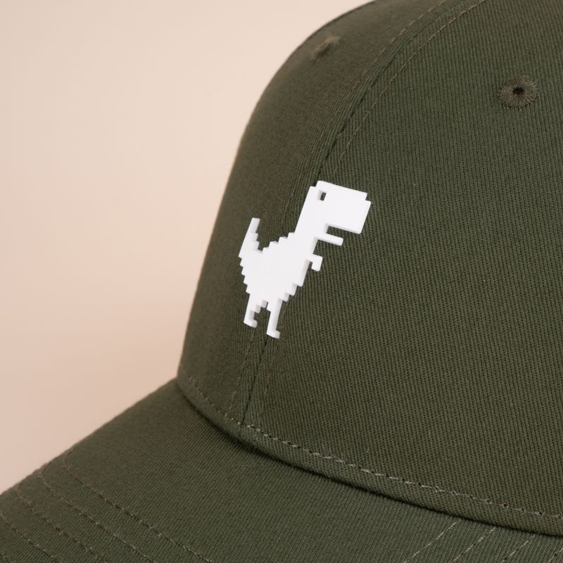 Gorra-de-Beisbol-Bordada-Dinosaurio-Serie-Miniso-Verde-3-24995