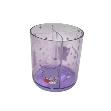 Portaboligrafo Giratorio de 4 Rejillas Kuromi Serie Sanrio