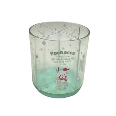 Portaboligrafos Giratorio de 4 Rejillas Pochacco Serie Sanrio