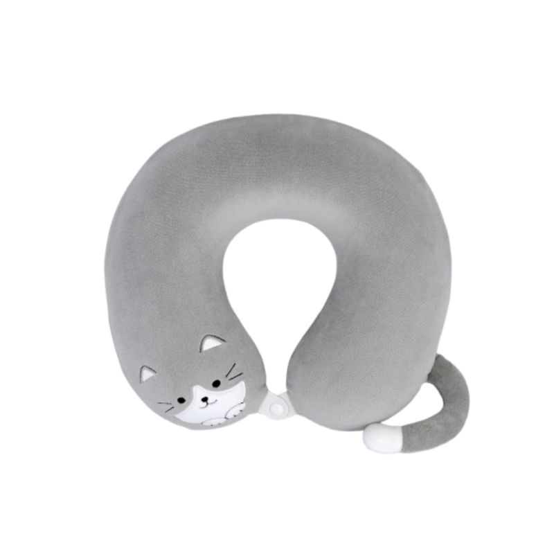 Almohada-para-Viaje-de-Espuma-Viscoelastica-Gato-Serie-Miniso-1-24977