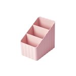 Organizador-Plastico-de-3-Compartimentos-para-Escritorio-Serie-Macaron-Rosa-1-25013