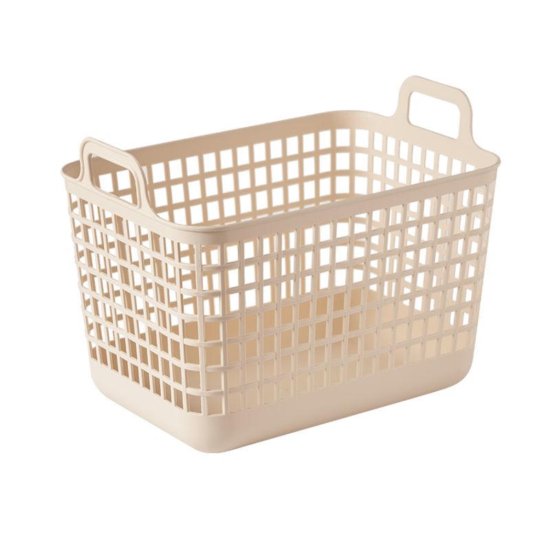 Organizador-Plastico-Cesta-de-Almacenamiento-sin-Tapa-con-Asa-L-Beige-1-25017