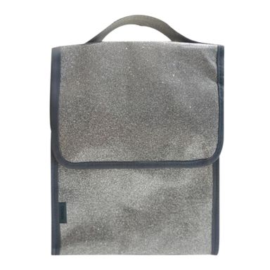 Lonchera Miniso Serie Moon & Stars Glitter Plata