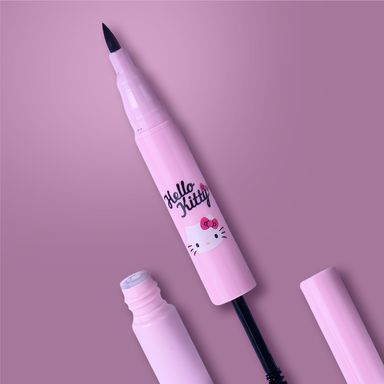 Pestañina y Delineador Liquido 2 en 1 Serie Hello Kitty Heart