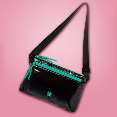 Bolso Crossbody Miniso Serie Stuffing Negro