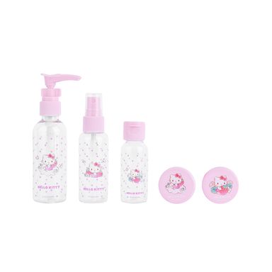 Juego de Botellas de Viaje 5 Pzas Serie Sanrio  Strawberry