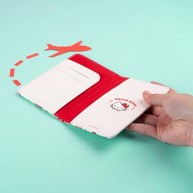 Porta Pasaporte de la Colección de Hello Kitty Apple Sanrio