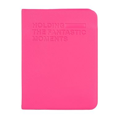 Portapasaporte Pequeño Rojo Rosa