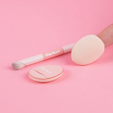 Brocha para Corrector y Almohadilla 3 Uds