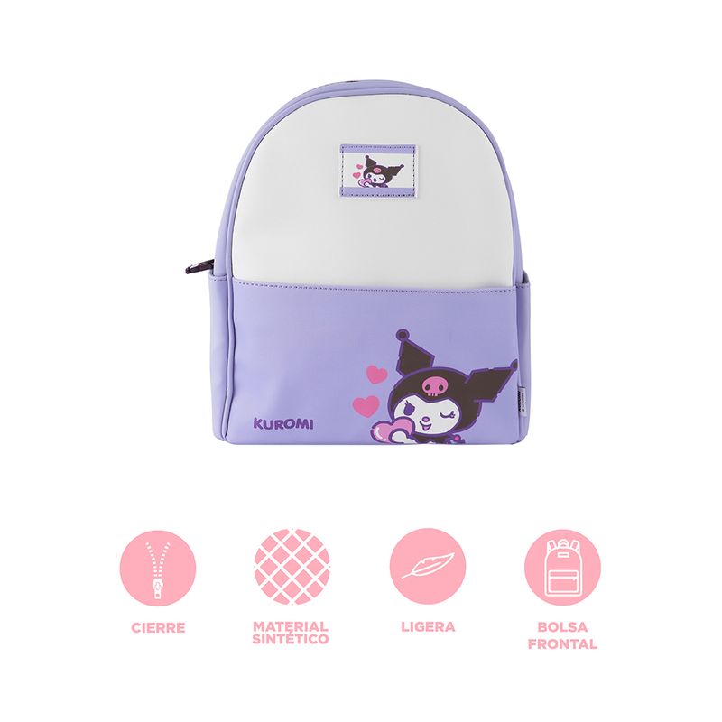 Maleta-Peque-a-Kuromi-Serie-Sanrio-Morado-3-25090