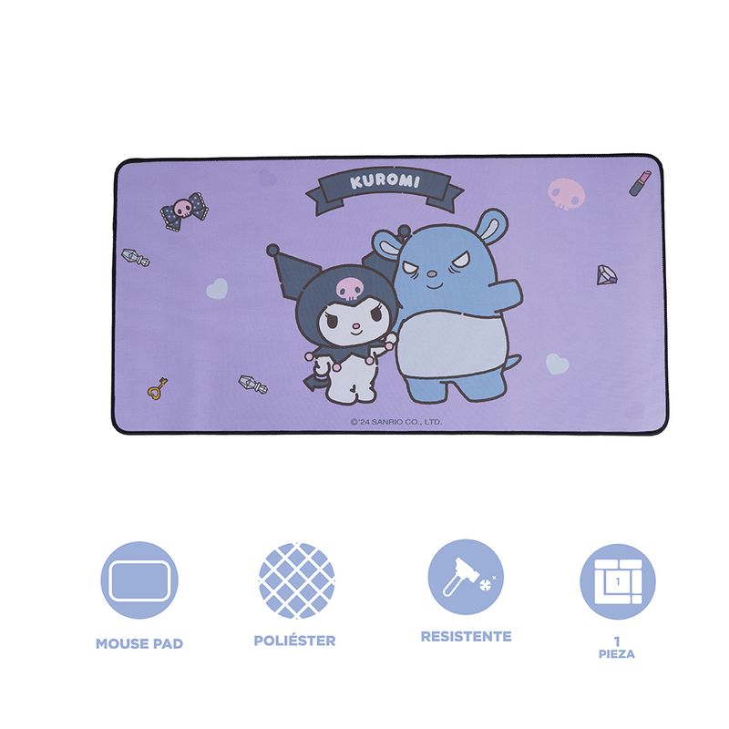Mouse-Pad-Gaming-Gp60-Kuromi-Serie-Sanrio-3-25381