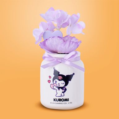 Difusor de Aroma con Flores Kuromi Serie Sanrio