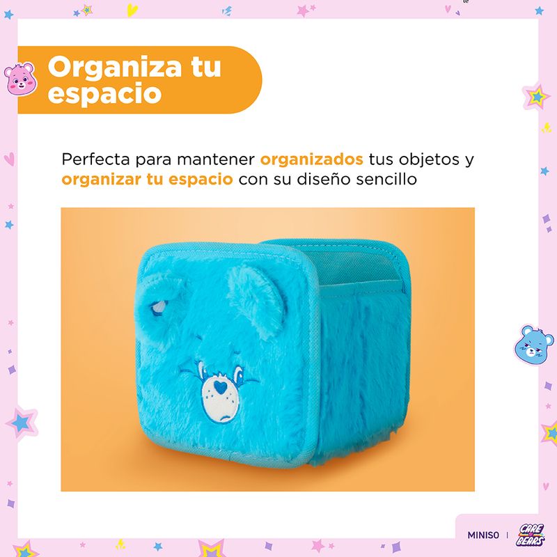 Organizador-de-Tela-Mini-para-Almacenamiento-Cuadrada-Serie-Care-Bears-Azul-4-25139