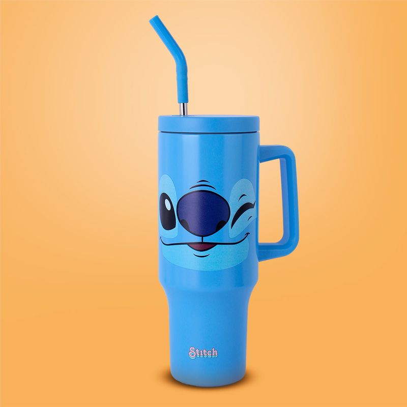Vaso-de-Doble-Pared-con-Pitillo-1200-Ml-Serie-Disney-Lilo-Stitch-Azul-2-25151