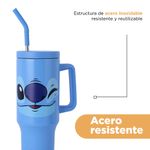 Vaso-de-Doble-Pared-con-Pitillo-1200-Ml-Serie-Disney-Lilo-Stitch-Azul-6-25151