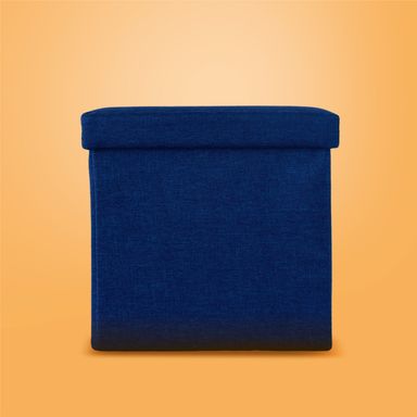 Organizador de Tela para  Almacenamiento Plegable Cuadrada Azul