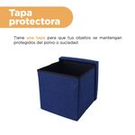 Organizador-de-Tela-para-Almacenamiento-Plegable-Cuadrada-Azul-5-25298