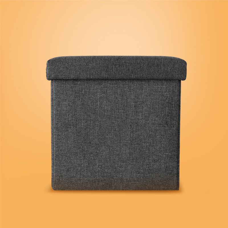 Organizador-de-Tela-para-Almacenamiento-Plegable-Cuadrada-Gris-2-25299