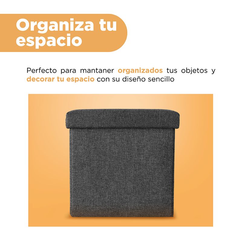 Organizador-de-Tela-para-Almacenamiento-Plegable-Cuadrada-Gris-4-25299