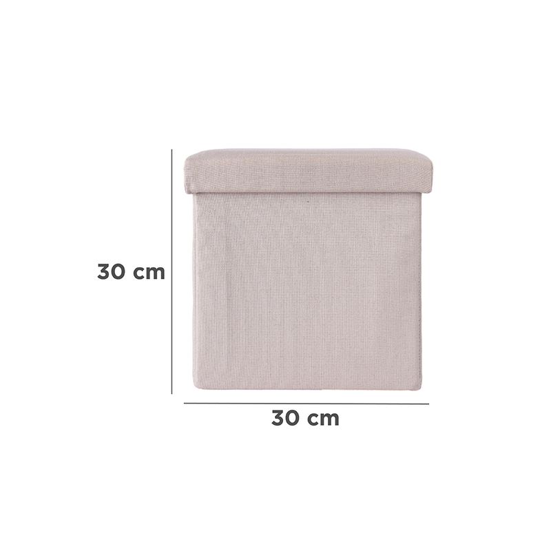 Organizador-de-Tela-para-Almacenamiento-Plegable-Cuadrada-Beige-6-25154