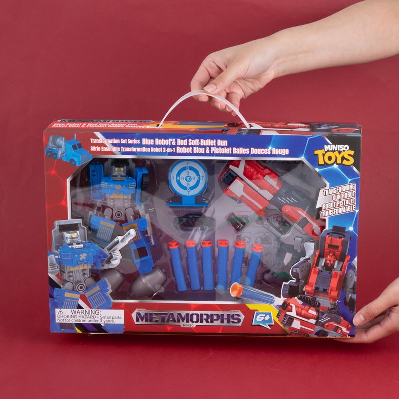 Robot-Transformable-y-Pistola-de-Balas-Blandas-Serie-Miniso-Azul-y-Rojo-2-25213