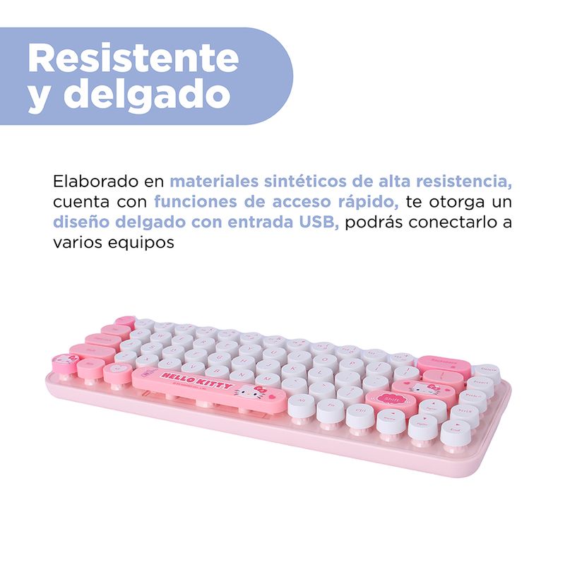 Teclado-Inalambrico-Hello-Kitty-Mod-Sk-676Ag-Serie-Sanrio-4-25331