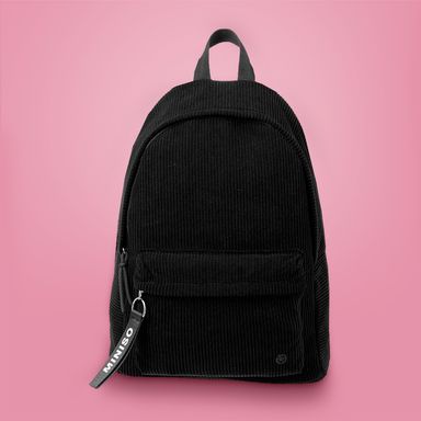 Maleta de Pana Serie Miniso Negro