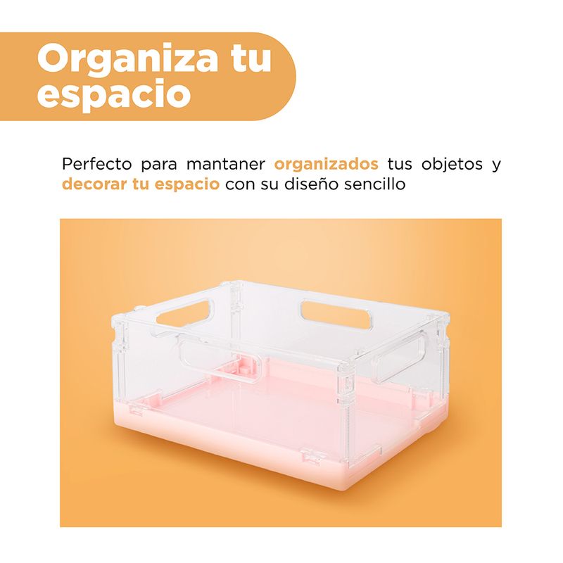 Organizador-Plastico-Plegable-con-Asa-Peque-o-Serie-Macaron-Rosa-4-25295