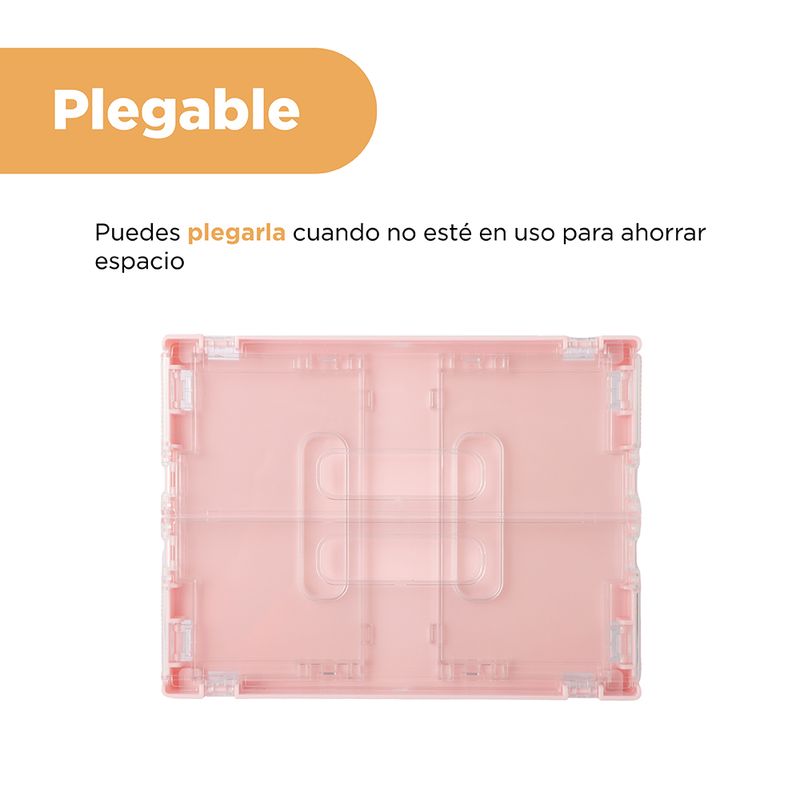 Organizador-Plastico-Plegable-con-Asa-Peque-o-Serie-Macaron-Rosa-5-25295